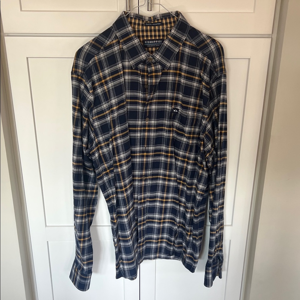 Stylish Plaid Button-Down Shirt for Men